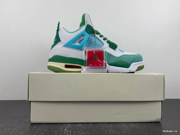  AJ4-KNCW Green (limited edition)  Jordan White  4 SB Grass Retro 0108